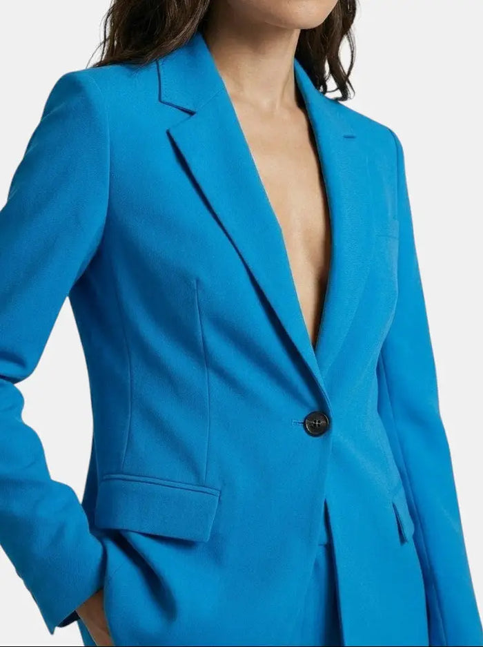 Women's elegant blazer and wide-leg trousers from LondonLaneStore, tailored all-season pant suit for women.