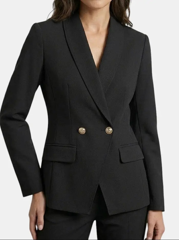 Women's tailored blazer set with structured trousers, suitable for autumn and winter, stylish and elegant from LondonLaneStore.