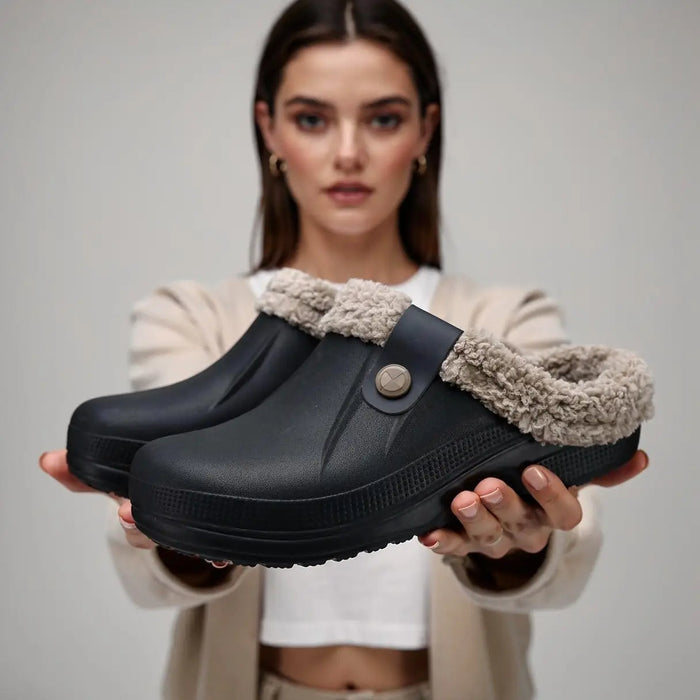 Women’s ergonomic slip-on mules by LondonLaneStore featuring breathable material and non-slip soles for all-day comfort.