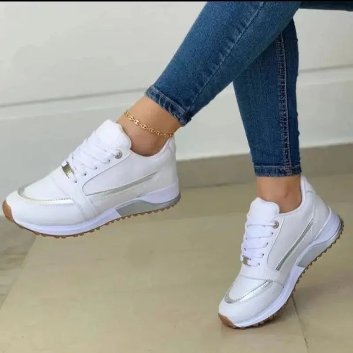 Women’s fabric slip-on sneakers by LondonLaneStore, comfortable orthopedic casual sports shoes with a chic, breathable design.