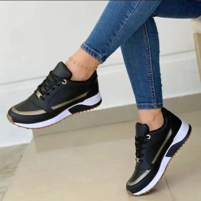 Women’s fabric slip-on sneakers by LondonLaneStore, comfortable chic orthopedic casual sports shoes for everyday wear.