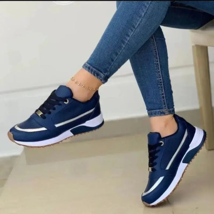 Women’s fabric slip-on sneakers by LondonLaneStore, comfortable and chic casual orthopedic sports shoes with breathable fabric.