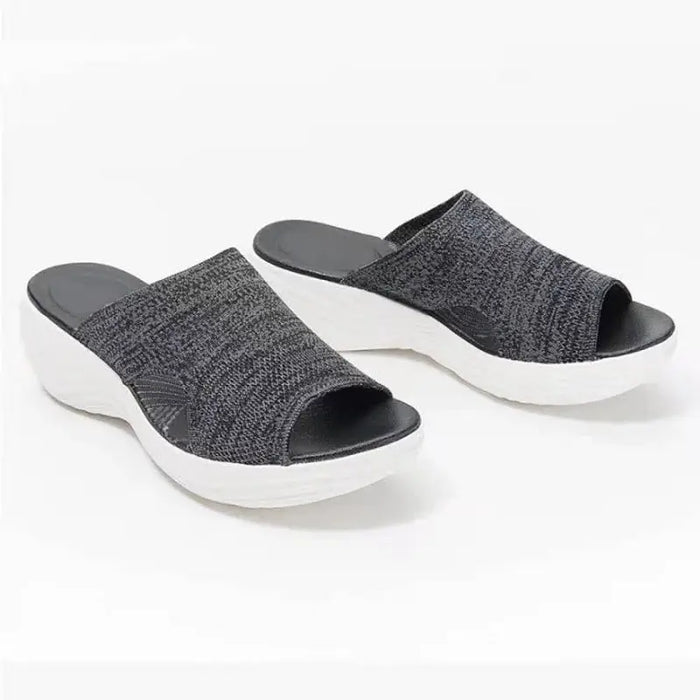 Women’s flexible suede sandals by LondonLaneStore with supportive non-slip soles, perfect for comfortable everyday wear.
