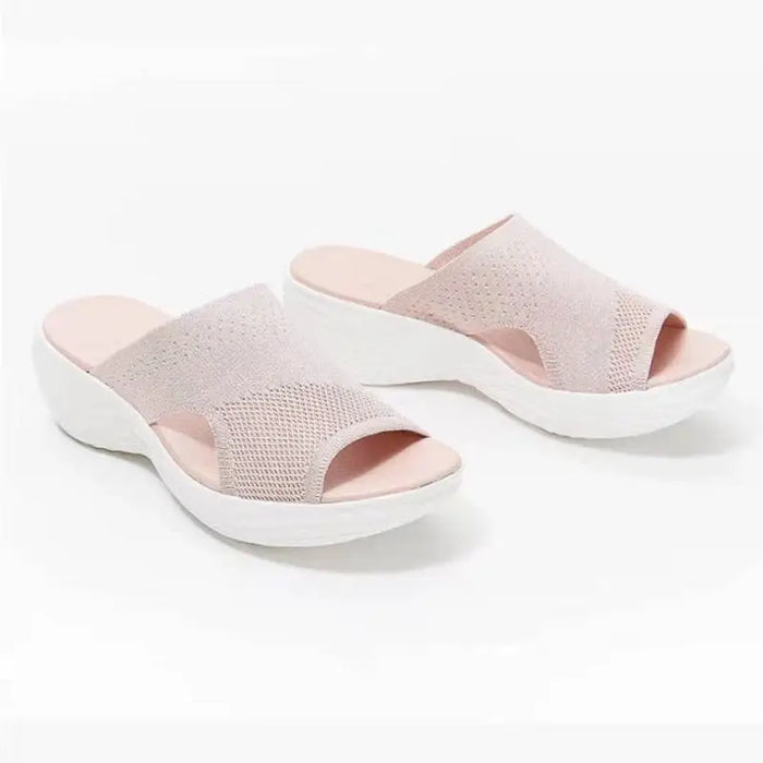 Women’s flexible suede sandals by LondonLaneStore with supportive non-slip soles, ideal for everyday comfortable footwear.