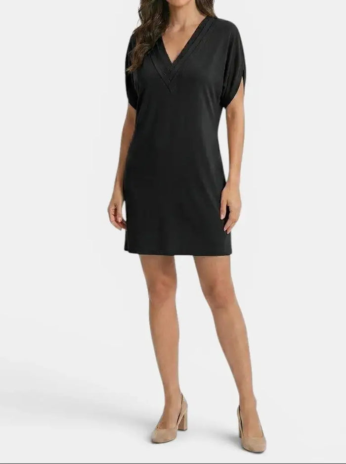 Women's flowy fabric maxi dress from LondonLaneStore, elegant summer dress with a flattering fit and tummy-hiding design.