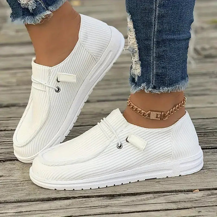 Women’s orthopedic slip-on shoes by LondonLaneStore with high-quality fabric and comfortable, chic design for everyday wear.
