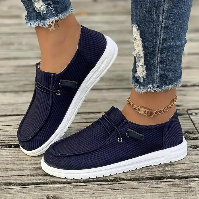 Women’s orthopedic slip-on shoes by LondonLaneStore with high-quality fabric, designed for comfort and stylish everyday wear.