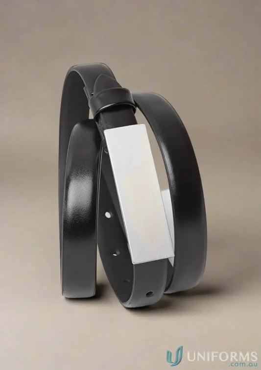 Women’s leather belt with silver buckle for stylish ra972l women’s accessories