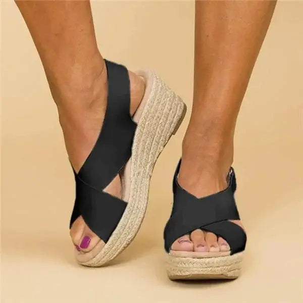 Women’s lightweight breathable orthopedic sandals with cushioned support, ideal for summer casual wear, by LondonLaneStore.