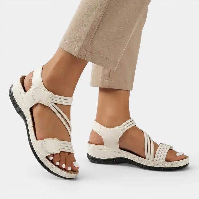 Women's lightweight orthopedic sandals by LondonLaneStore featuring comfortable, flexible summer footwear with open-toe design.
