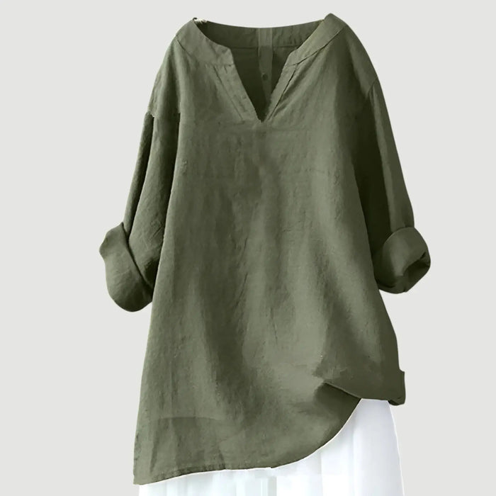 Women’s lightweight cotton blend tank top from LondonLaneStore, relaxed fit, breezy summer going-out top, worn casually.