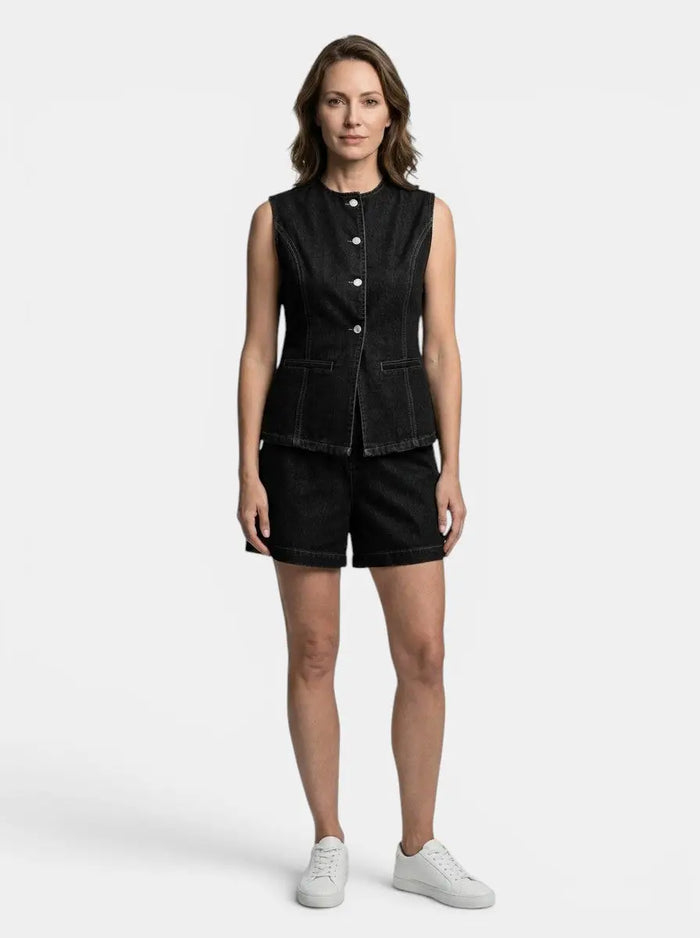 Women's lightweight cotton co-ord set with relaxed fit, perfect for summer; stylish and comfortable women's set by LondonLaneStore.