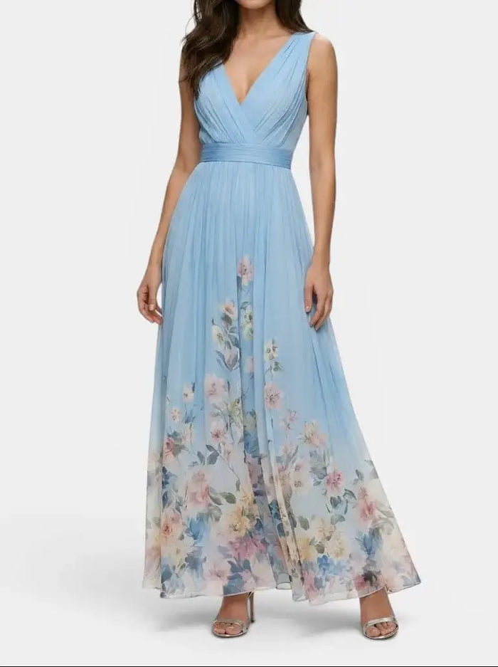 Women's lightweight elegant summer dress from LondonLaneStore, featuring a flattering and airy design perfect for warm weather.