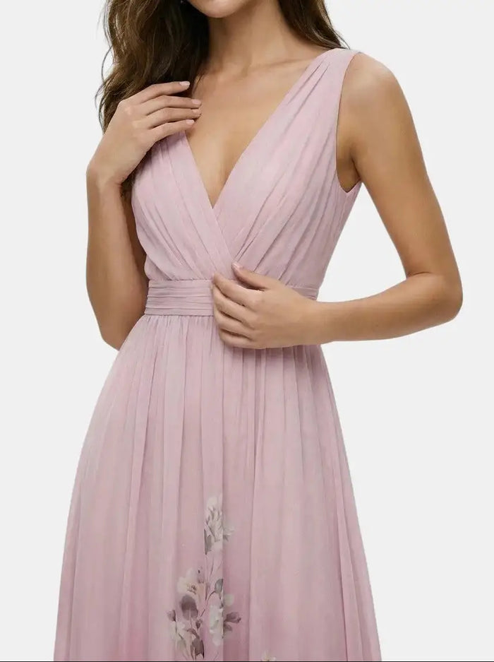 Women's lightweight summer dress by LondonLaneStore, elegant, airy, and flattering for warm weather.