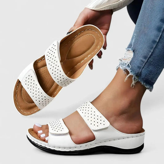 Women's lightweight gel sandals with a comfortable platform sole, designed for everyday wear by LondonLaneStore.