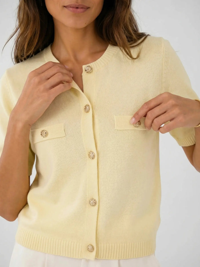 Women's Lightweight Knit Cardigan | Chic Summer Layering Piece with Pocket Details LondonLaneStore