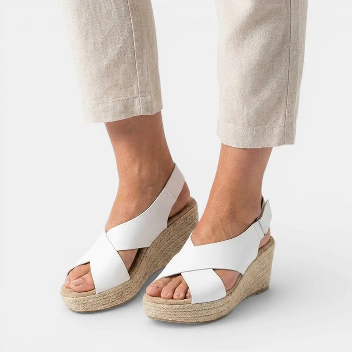 Women's lightweight orthopedic sandals with cushioned soles and elegant design, perfect for summer comfort by LondonLaneStore.