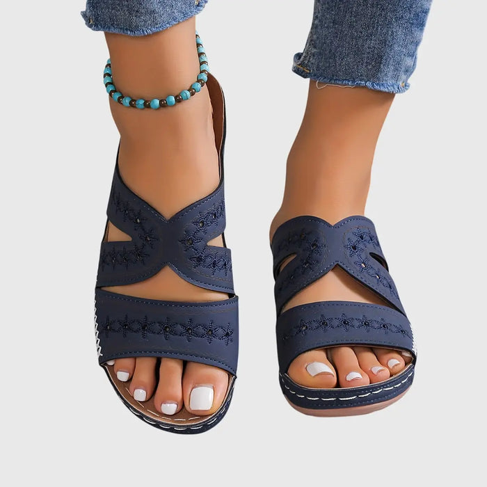 Women’s lightweight synthetic orthopedic sandals from LondonLaneStore, featuring a comfortable casual design with elegant style.