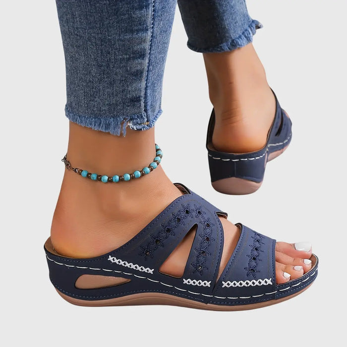 Women’s lightweight synthetic orthopedic sandals by LondonLaneStore, featuring a comfortable casual design and elegant style.