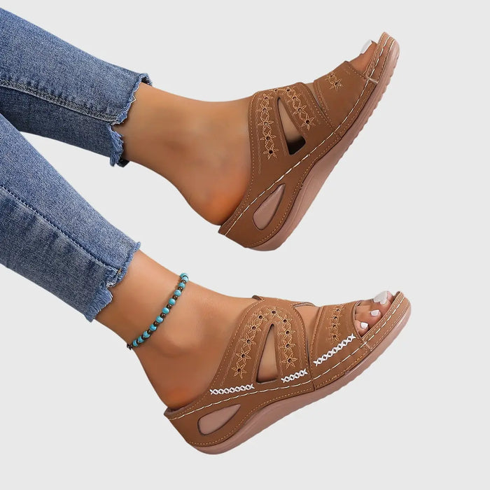Women’s lightweight synthetic orthopedic sandals from LondonLaneStore featuring a comfortable, casual design with elegant style.