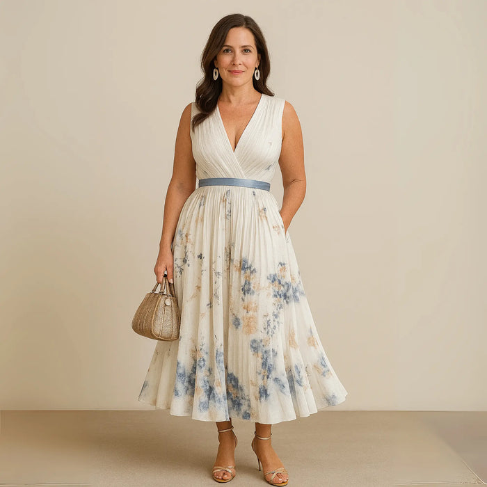 Women’s lightweight viscose maxi dress by LondonLaneStore featuring a breezy, flowy summer style and relaxed fit.