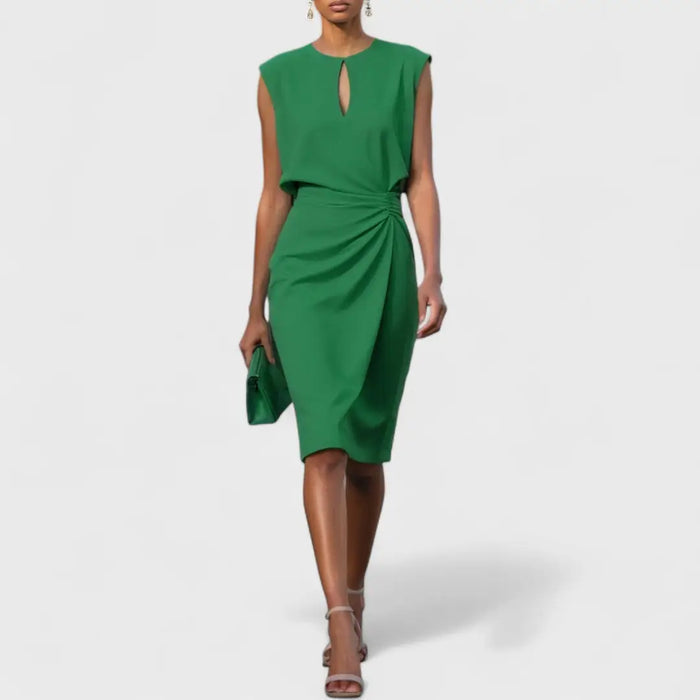 Elegant women's midi dress by LondonLaneStore featuring refined fabric and a graceful, sophisticated design.
