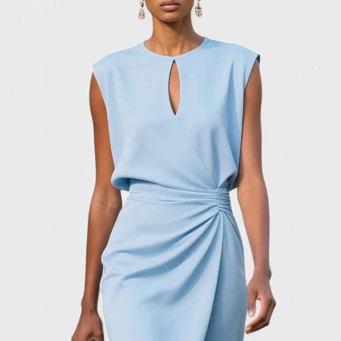 Elegant women's midi dress by LondonLaneStore featuring refined fabric, perfect for cocktail events and graceful occasions.