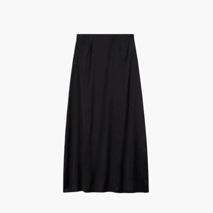 Women’s satin maxi skirt by LondonLaneStore, high-waisted and floor-length with elegant flowing fabric, perfect for formal occasions.