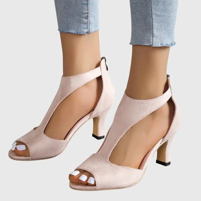 Elegant women's orthopedic slip-on shoes with rounded toe and low sole, designed for comfort and support by LondonLaneStore.