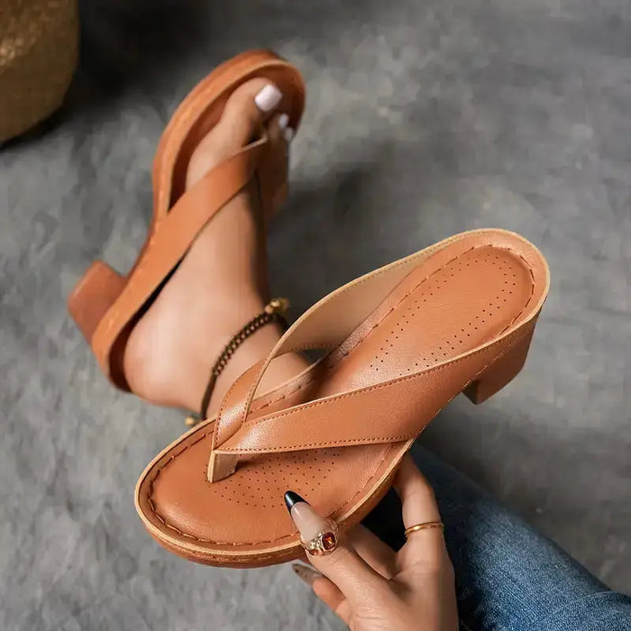 Women’s soft fabric orthopedic slippers from LondonLaneStore with cushioned support and cozy, breathable design for comfortable indoor wear.