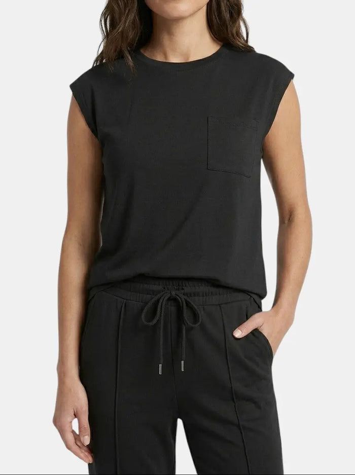 Women's soft fabric two-piece co-ord set featuring a relaxed fit summer outfit, perfect for casual and comfortable wear.