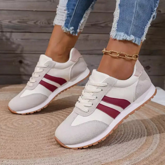 Women’s soft leather slip-on sneakers by LondonLaneStore, lightweight and stylish casual orthopedic shoes for everyday comfort.