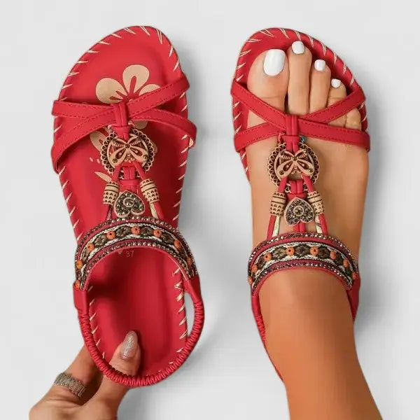 Women’s synthetic orthopedic sandals from LondonLaneStore, slip-on supportive footwear with cushioned footbed and adjustable straps.