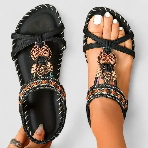 Women’s synthetic orthopedic sandals by LondonLaneStore featuring slip-on design and supportive, comfortable footwear for everyday wear.