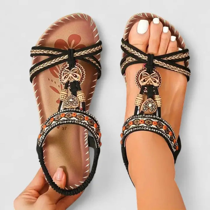 Women’s synthetic orthopedic sandals by LondonLaneStore featuring slip-on design and supportive, comfortable footwear for everyday wear.