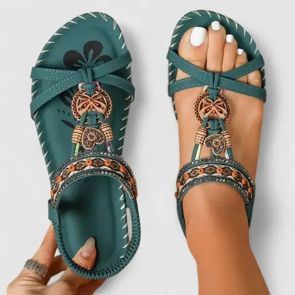Women’s synthetic orthopedic sandals from LondonLaneStore, slip-on design with supportive, comfortable footwear for everyday wear.