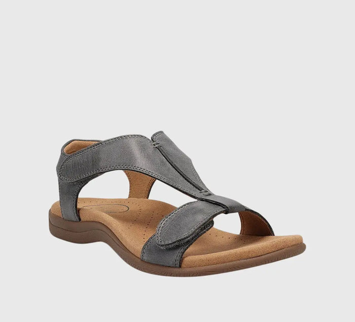 Women's synthetic orthopedic sandals from LondonLaneStore featuring supportive casual footwear with cushioned soles and adjustable straps.