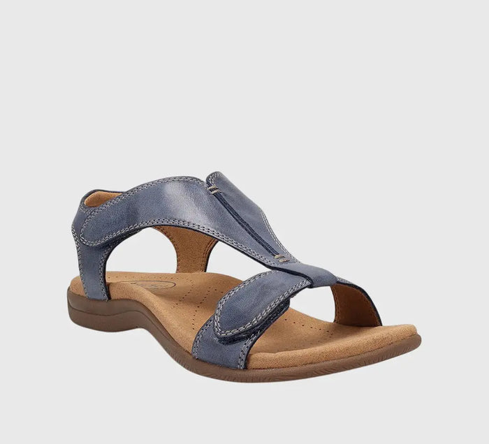 Women’s synthetic orthopedic sandals from LondonLaneStore, showcasing supportive casual footwear with cushioned soles and adjustable straps.