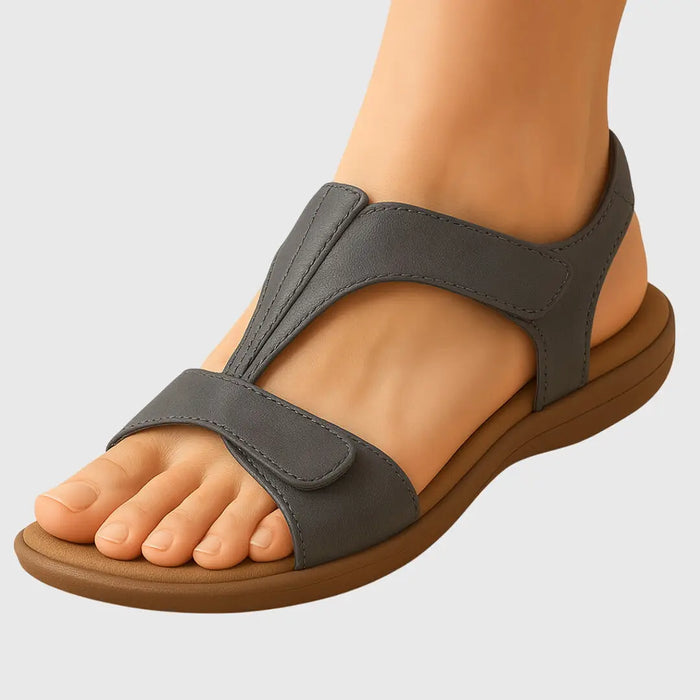 Women’s synthetic orthopedic sandals by LondonLaneStore, supportive casual footwear with cushioned soles and adjustable straps.