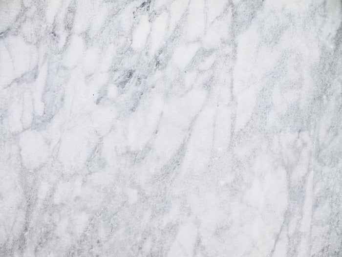 WOOD BOXES COLLECTION: Lined large wood box with printed tile - Carara White Marble by Marmo di Carrara