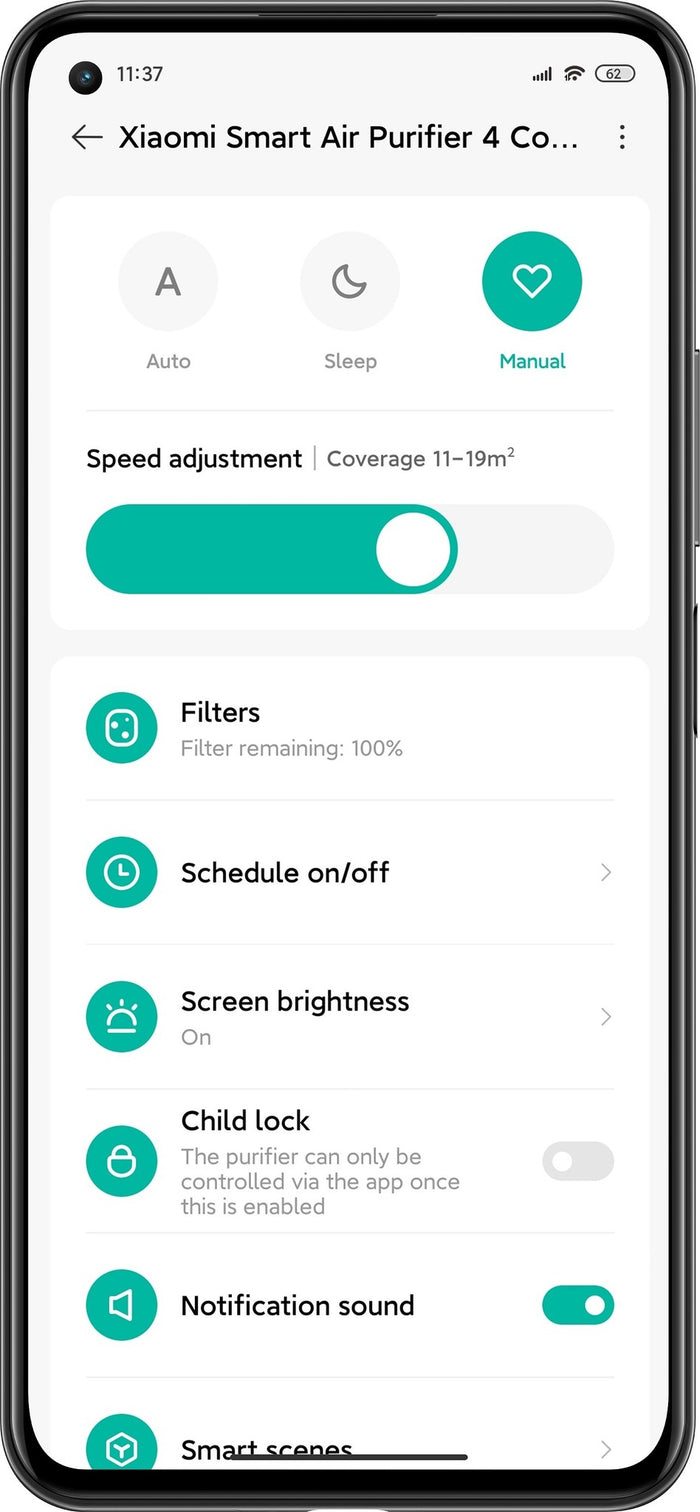 Xiaomi Smart Air Purifier 4 Compact