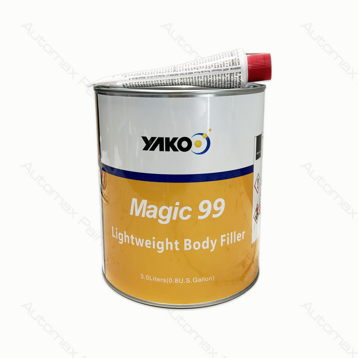Yakoo Magic 99 Lightweight Body Filler 3L