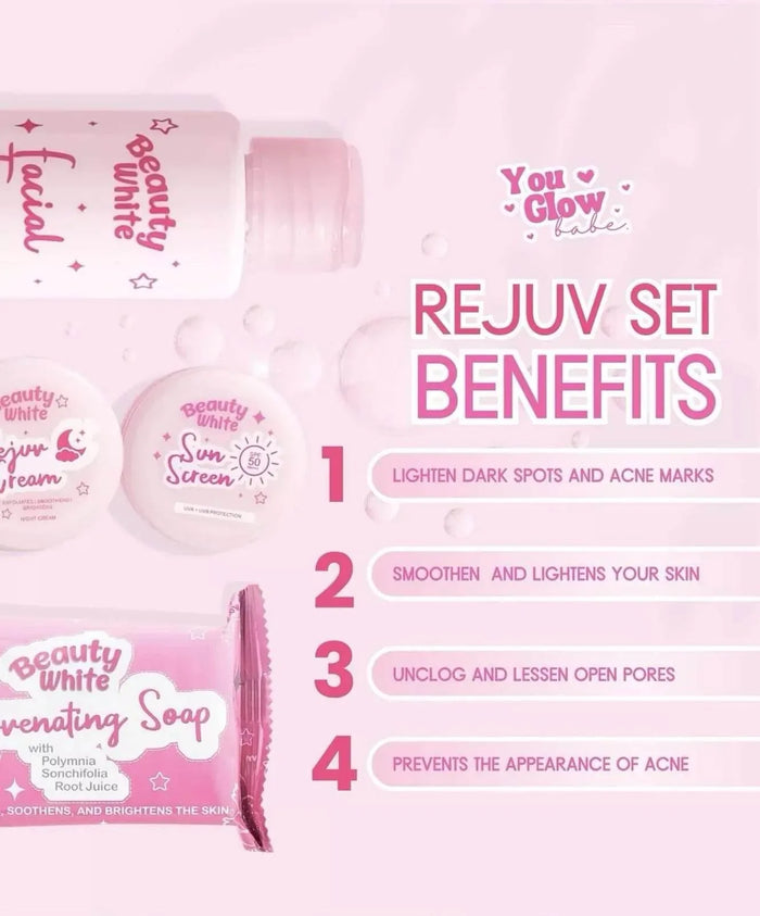 You Glow Babe Pink Cosmetics Skincare Bundle Set - - Pinky Cosmetics -- United Arab Emirates -- Pinky Cosmetics
