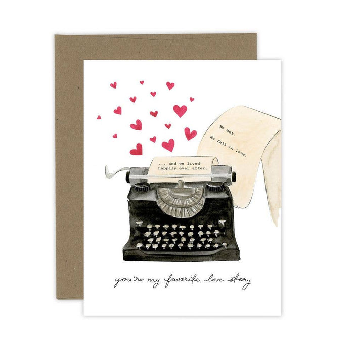 You're My Favorite Love Story -Anniversary Love card - Magnolia Lane co. Home + Garden + Gift