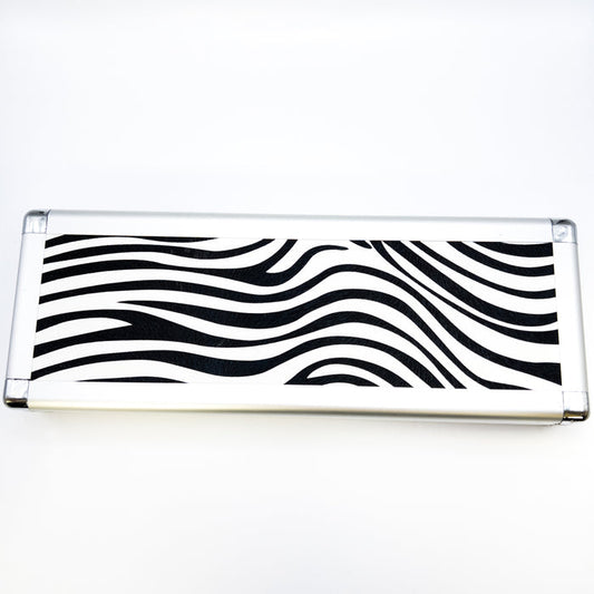Zebra croc Scissor Case