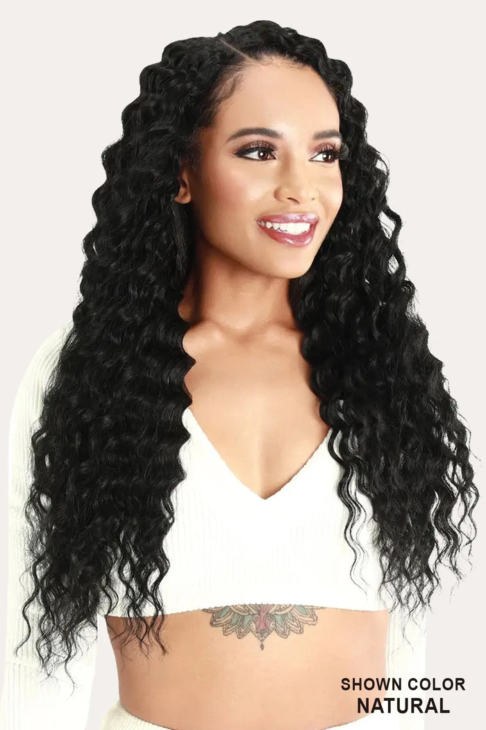 ZURY NATURAL DREAM CLIP ON 7PCS  - DEEP WAVE 24" Zury