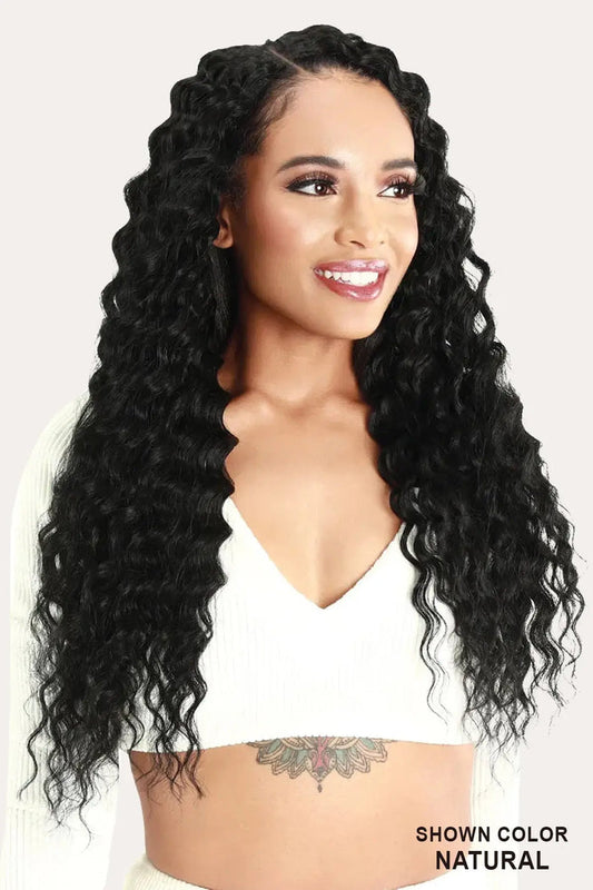 ZURY NATURAL DREAM CLIP ON 7PCS  - DEEP WAVE 24" Zury