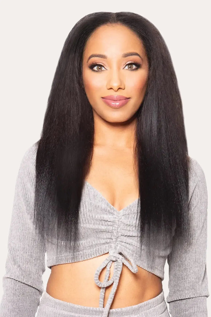 ZURY NATURAL DREAM CLIP ON 7PCS - NATURAL PERM YAKY 18" ZURY