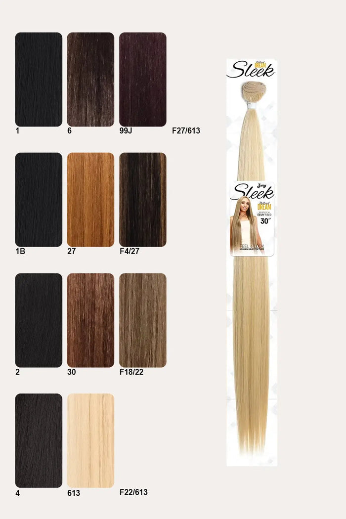 ZURY PREMIUM REMY FIBER NATURAL DREAM SLEEK 30" ZURY